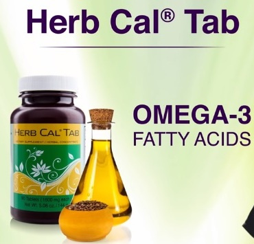 Herb Cal Tabs with Omega 3 Fatty Acids